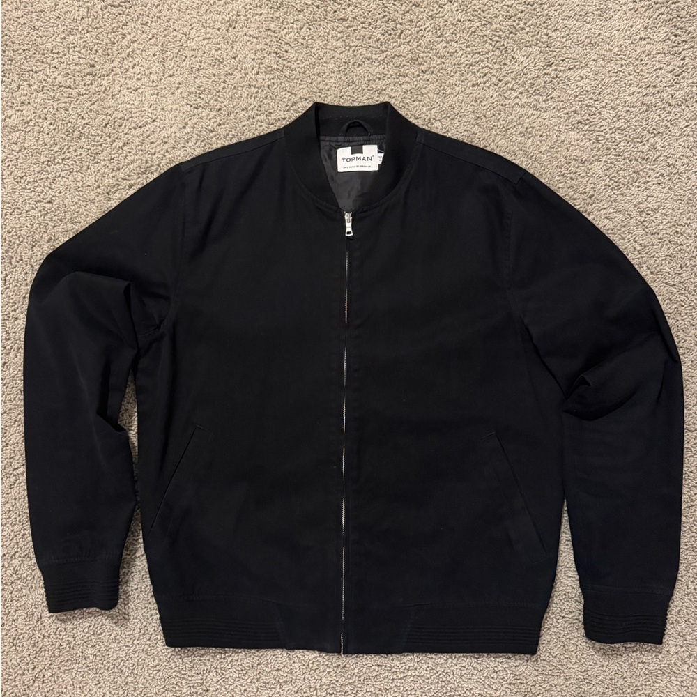 Topman Black Derby Jacket